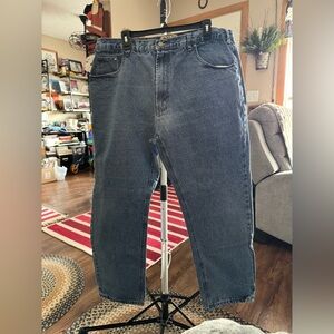 Men's Blue Bootcut Jeans
